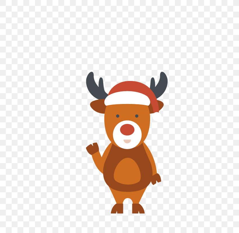 Santa Clauss Reindeer Santa Clauss Reindeer Clip Art, PNG, 800x800px, Santa Claus, Carnivoran, Cartoon, Christmas, Deer Download Free
