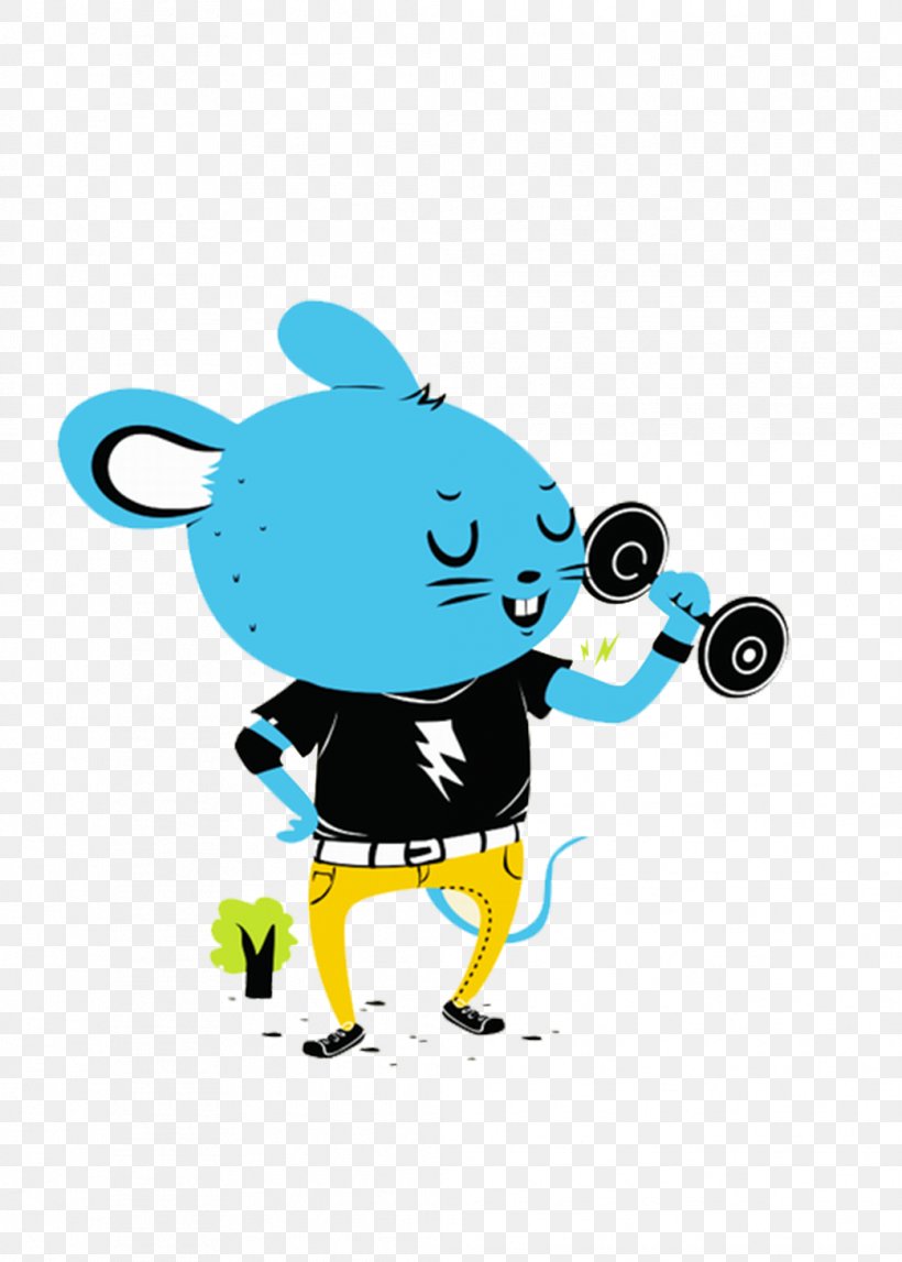 Cartoon Fitness Centre Illustration, PNG, 1042x1458px, Cartoon, Art, Blue, Bodybuilding, Character Download Free
