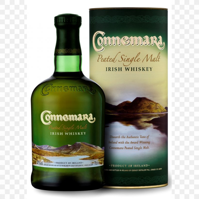 Irish Whiskey Single Malt Whisky Scotch Whisky Blended Whiskey, PNG, 1000x1000px, Irish Whiskey, Alcoholic Beverage, Blended Whiskey, Clontarf, Connemara Download Free