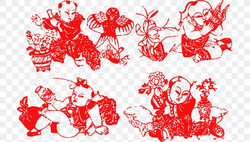 Red Chinese New Year Clip Art, PNG, 707x467px, Red, Art, Chinese New Year, Christmas Decoration, Coreldraw Download Free