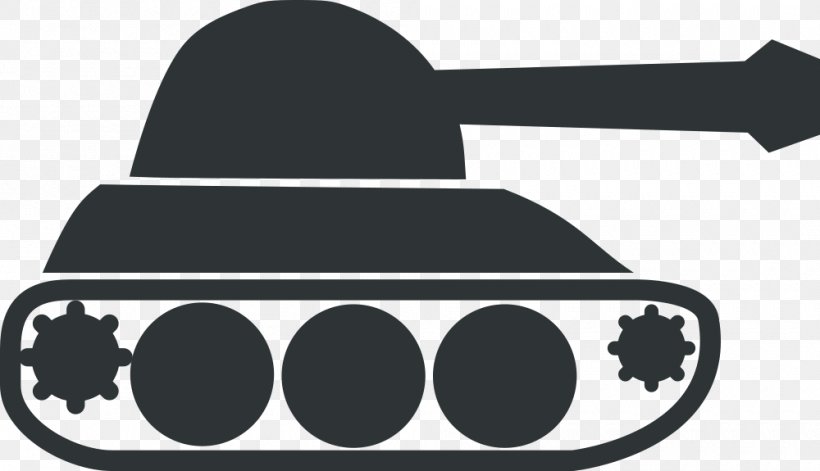 Tank Clip Art Vector Graphics Military Image, PNG, 1000x575px, Tank, Army, Black, Black And White, Main Battle Tank Download Free