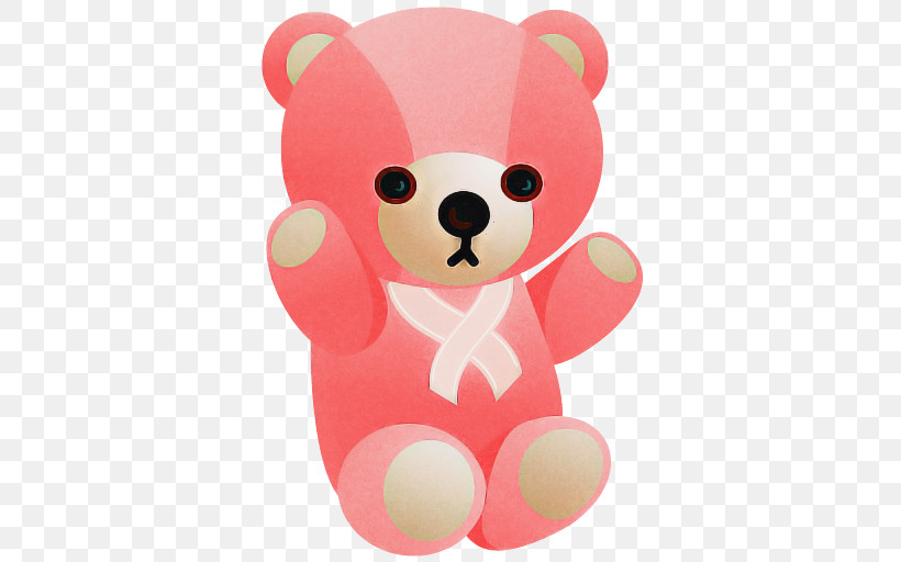 Teddy Bear, PNG, 512x512px, Teddy Bear, Animal Figure, Bear, Cartoon, Pink Download Free
