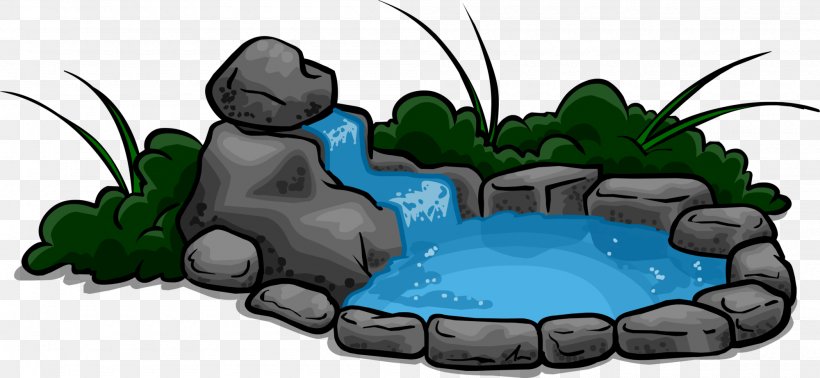 Club Penguin Pond Clip Art, PNG, 2000x922px, Club Penguin, Art, Fictional Character, Fish Pond, Grass Download Free