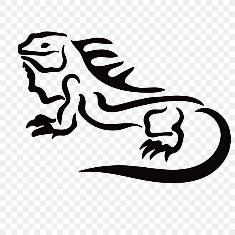 Common Iguanas Vertebrate Line Art Clip Art, PNG, 1797x1797px, Common Iguanas, Animal, Art, Artwork, Black And White Download Free