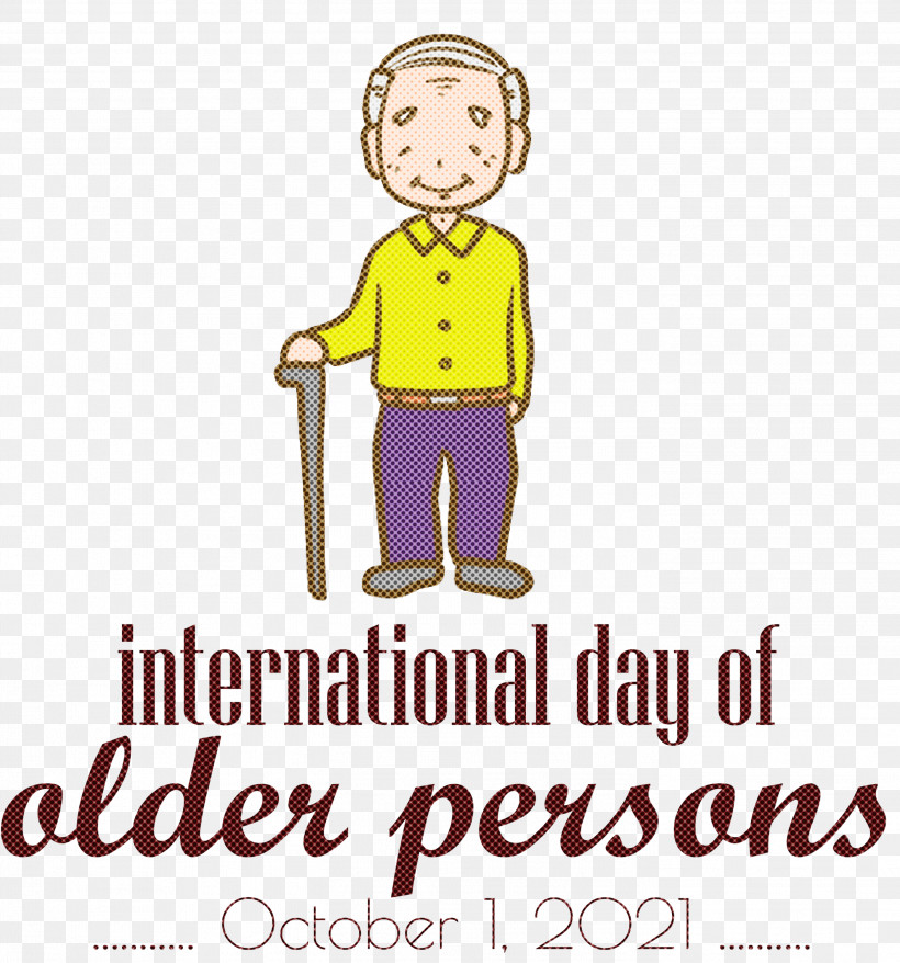International Day For Older Persons Older Person Grandparents, PNG, 2799x3000px, International Day For Older Persons, Ageing, Behavior, Cartoon, Grandparents Download Free