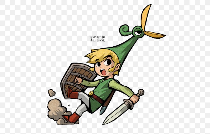 The Legend Of Zelda: The Minish Cap The Legend Of Zelda: Skyward Sword The Legend Of Zelda: Four Swords Adventures The Legend Of Zelda: A Link To The Past And Four Swords, PNG, 525x523px, Legend Of Zelda The Minish Cap, Artwork, Cartoon, Fiction, Fictional Character Download Free