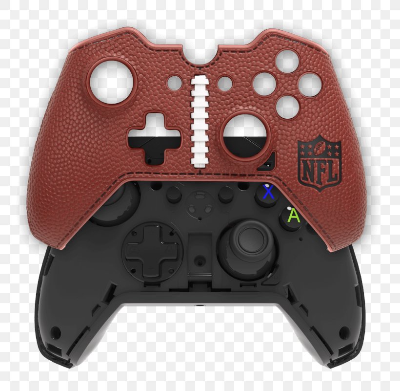 Xbox One Controller NFL Xbox 360 PlayStation 4, PNG, 800x800px, Xbox One Controller, All Xbox Accessory, Electronic Device, Game Controller, Game Controllers Download Free