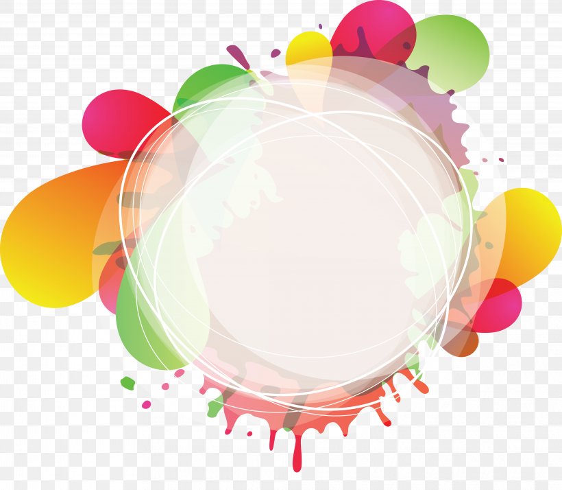 Circle Wallpaper, PNG, 4046x3524px, Color, Art, Balloon, Drawing, Petal Download Free
