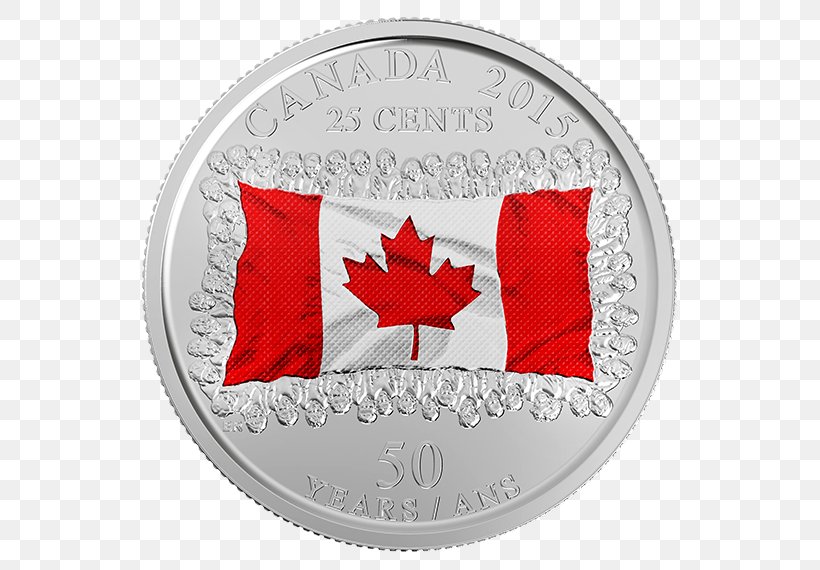 Flag Of Canada National Flag Quarter, PNG, 570x570px, Canada, Cent, Coin, Coin Set, Dollar Coin Download Free