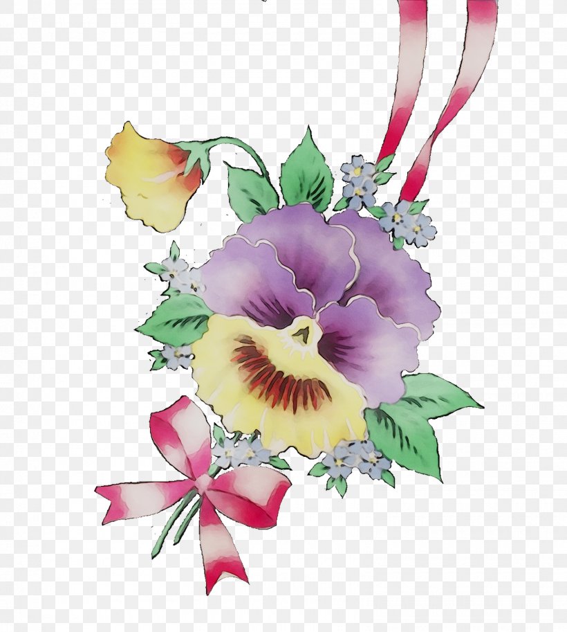 Floral Design Pansy Cut Flowers Flower Bouquet, PNG, 1580x1761px, Floral Design, Bouquet, Cattleya, Cut Flowers, Dendrobium Download Free
