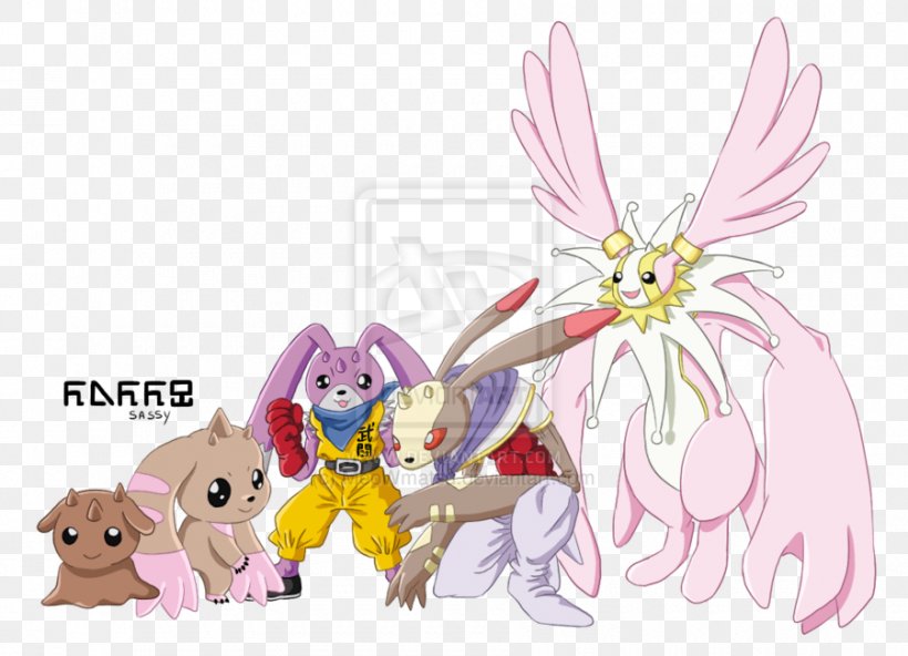 Lopmon Terriermon Cherubimon Digivolution Digimon Masters, PNG, 900x650px, Watercolor, Cartoon, Flower, Frame, Heart Download Free