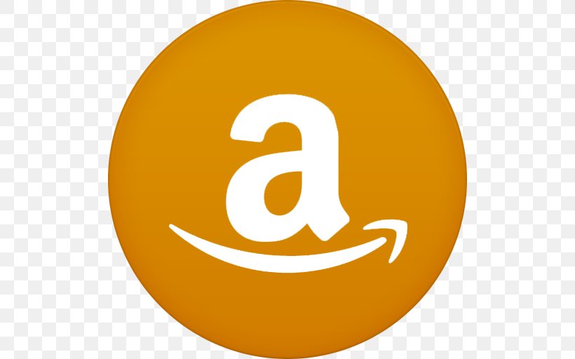 Text Symbol Yellow Sphere Orange, PNG, 512x512px, Amazoncom, Amazon Music, Amazon Video, Online Shopping, Orange Download Free