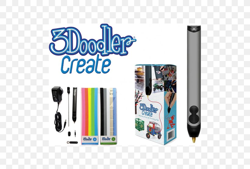 3Doodler 3D Printing Ballpoint Pen, PNG, 500x554px, 3d Computer Graphics, 3d Printing, 3d Printing Filament, 3d Printing Pen, Acrylonitrile Butadiene Styrene Download Free