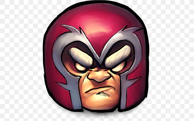 Fictional Character Headgear Smile Face, PNG, 512x512px, Magneto, Comic Book, Comics, Deadpool, Desktop Environment Download Free