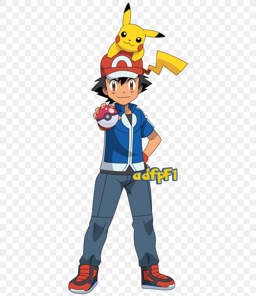 Pokémon X And Y Ash Ketchum Pikachu Misty Pokémon Trading Card Game, PNG, 400x950px, Ash Ketchum, Art, Character, Clothing, Costume Download Free