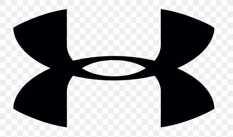 T-shirt Under Armour Logo Clip Art Clothing, PNG, 1445x852px, Tshirt, Black, Black And White, Cleat, Clothing Download Free