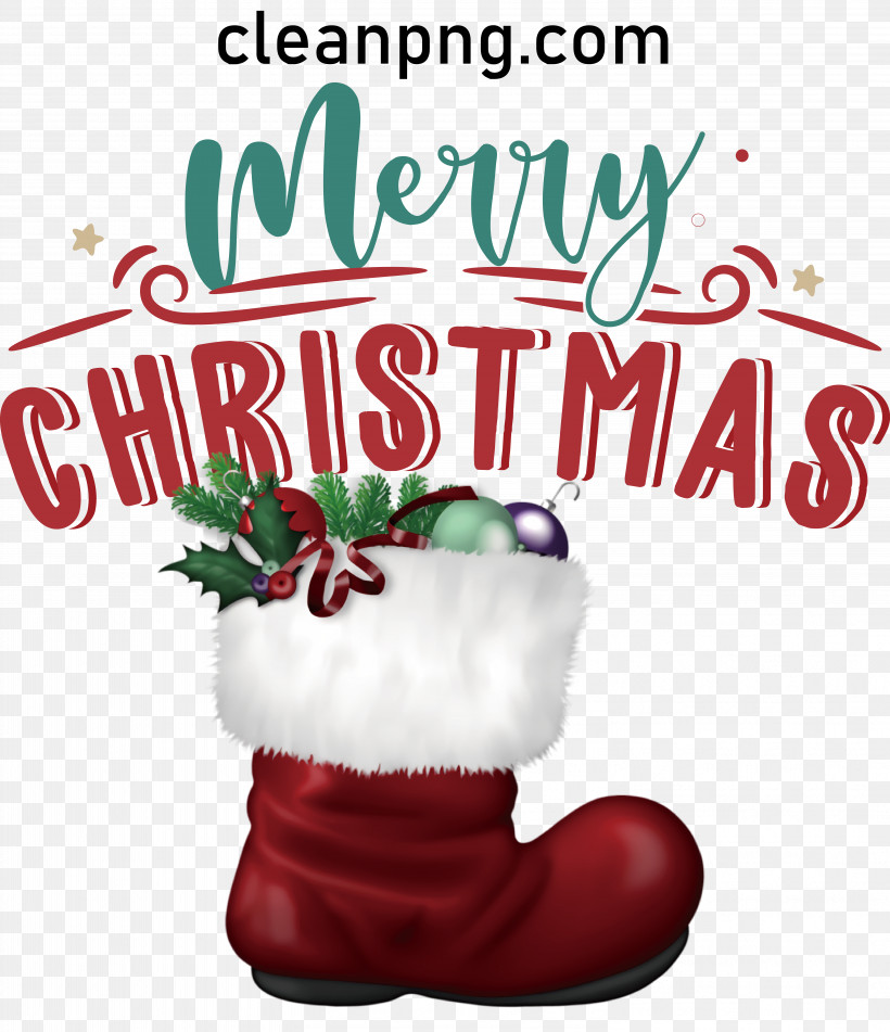 Christmas Sock, PNG, 5966x6923px, Christmas Sock, Merry Christmas Download Free