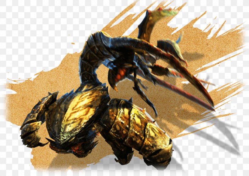 Monster Hunter 4 Ultimate Monster Hunter: World Subspecies Capcom, PNG, 878x622px, Monster Hunter 4 Ultimate, Beetle, Capcom, Dragon, Felyne Download Free