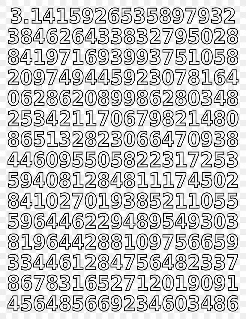 Pi Day Mathematics Coloring Book Number, PNG, 1855x2400px, Pi Day, Area, Black And White, Coloring Book, Drawing Download Free