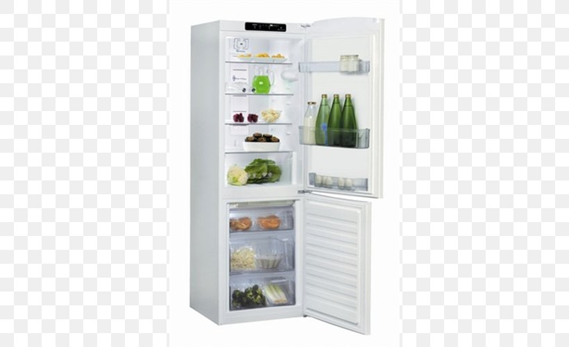 Refrigerator Freezers Whirlpool Corporation Whirlpool WBE 3321 A+ NFS Whirlpool WBE 3412 A+ W, PNG, 500x500px, Refrigerator, Autodefrost, Freezers, Heurekacz, Home Appliance Download Free
