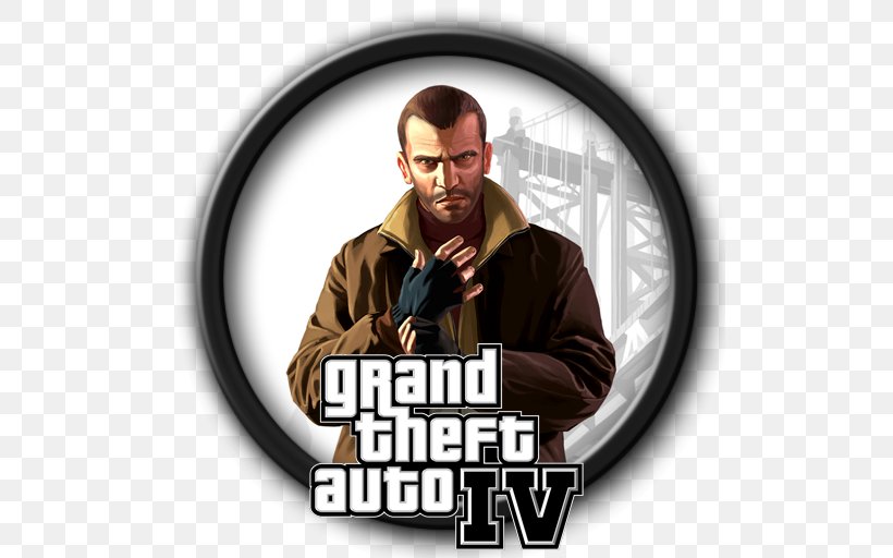 Grand Theft Auto IV Grand Theft Auto III Grand Theft Auto V Niko Bellic Grand Theft Auto: Episodes From Liberty City, PNG, 512x512px, Grand Theft Auto Iv, Brand, Computer, Game, Grand Theft Auto Download Free