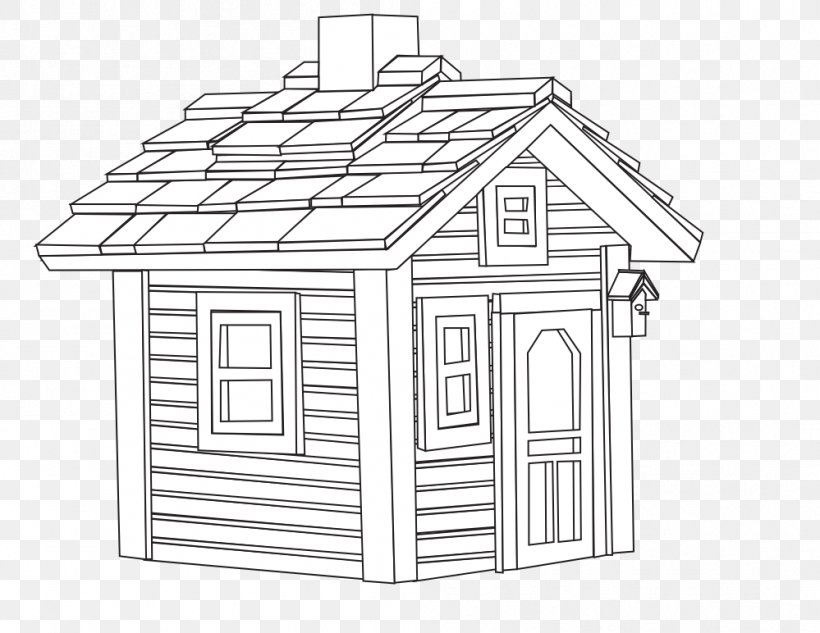 House Cottage Clip Art, PNG, 999x772px, House, Area, Black And White, Cottage, Drawing Download Free