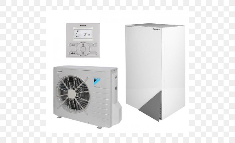 Heat Pump Daikin Energy, PNG, 500x500px, Heat Pump, Air, Air Source Heat Pumps, Berogailu, Central Heating Download Free