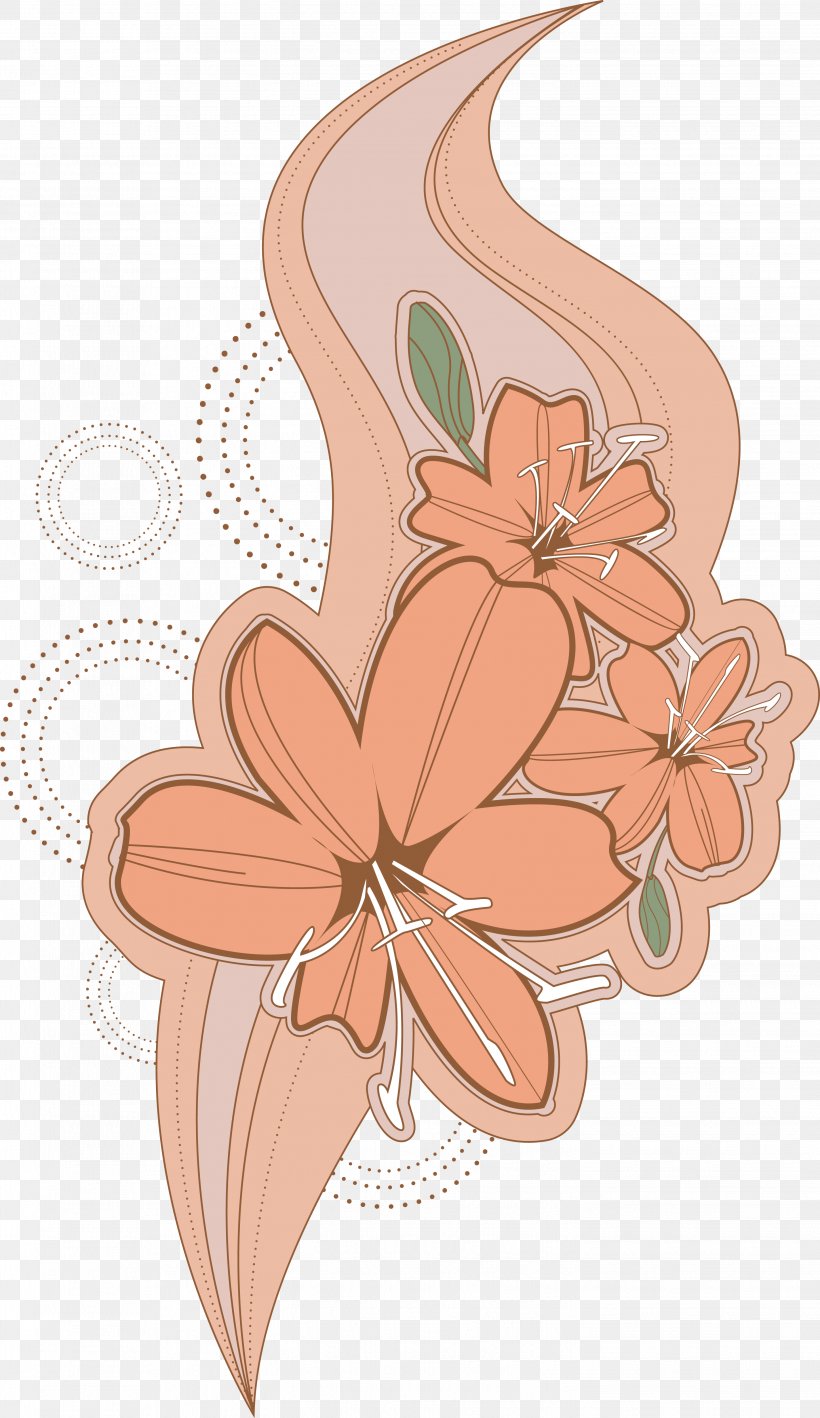 Floral Design Clip Art, PNG, 2891x5000px, Watercolor, Cartoon, Flower, Frame, Heart Download Free
