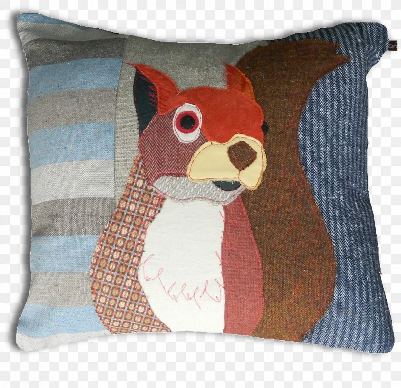 Throw Pillows Cushion Squirrel Textile, PNG, 1044x1011px, Pillow, Cotton, Cushion, Designer, Feather Download Free