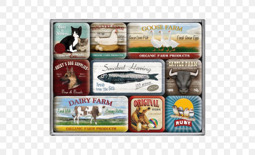 Craft Magnets Refrigerator Magnets Farm Animal Club Advertising, PNG, 500x500px, Craft Magnets, Actona, Advertising, Fauna, Logo Download Free
