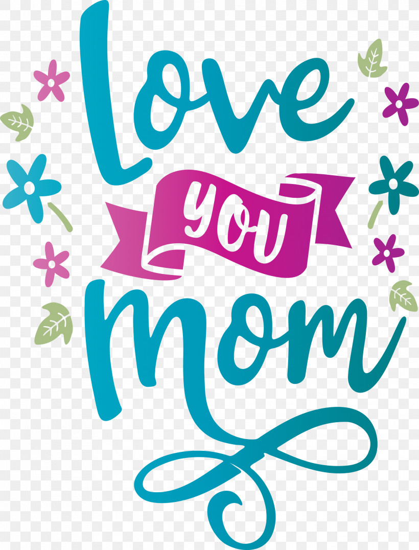 Mothers Day Love You Mom, PNG, 2286x3000px, Mothers Day, Flower, Happiness, Line, Logo Download Free
