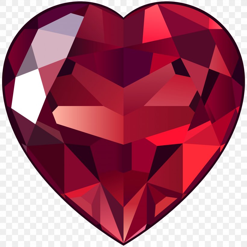 Ruby Gemstone Heart Clip Art, PNG, 3000x3000px, Ruby, Amethyst, Birthstone, Diamond, Gemstone Download Free