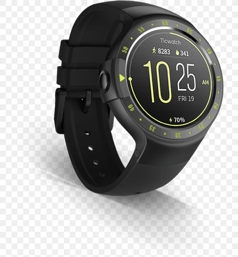 Smartwatch Mobvoi Ticwatch E (Express) Ice Wear OS, PNG, 721x887px, Smartwatch, Apple Watch, Brand, Clock, Clothing Download Free