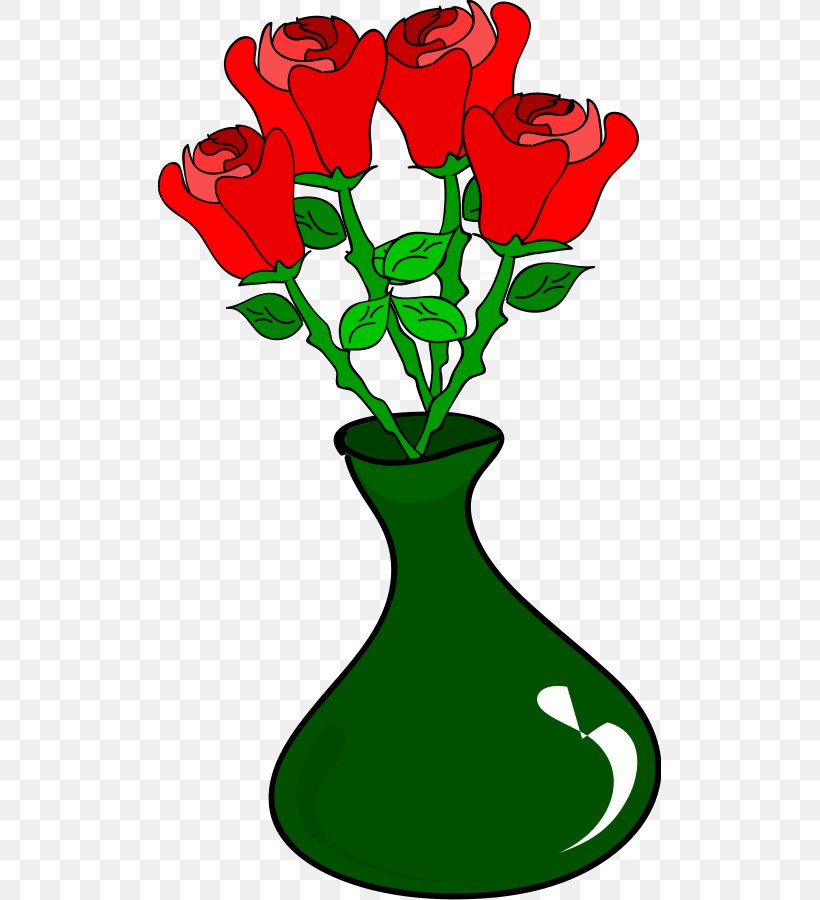 Vase Rose Flower Clip Art, PNG, 503x900px, Vase, Artwork, Cartoon, Cut Flowers, Drawing Download Free