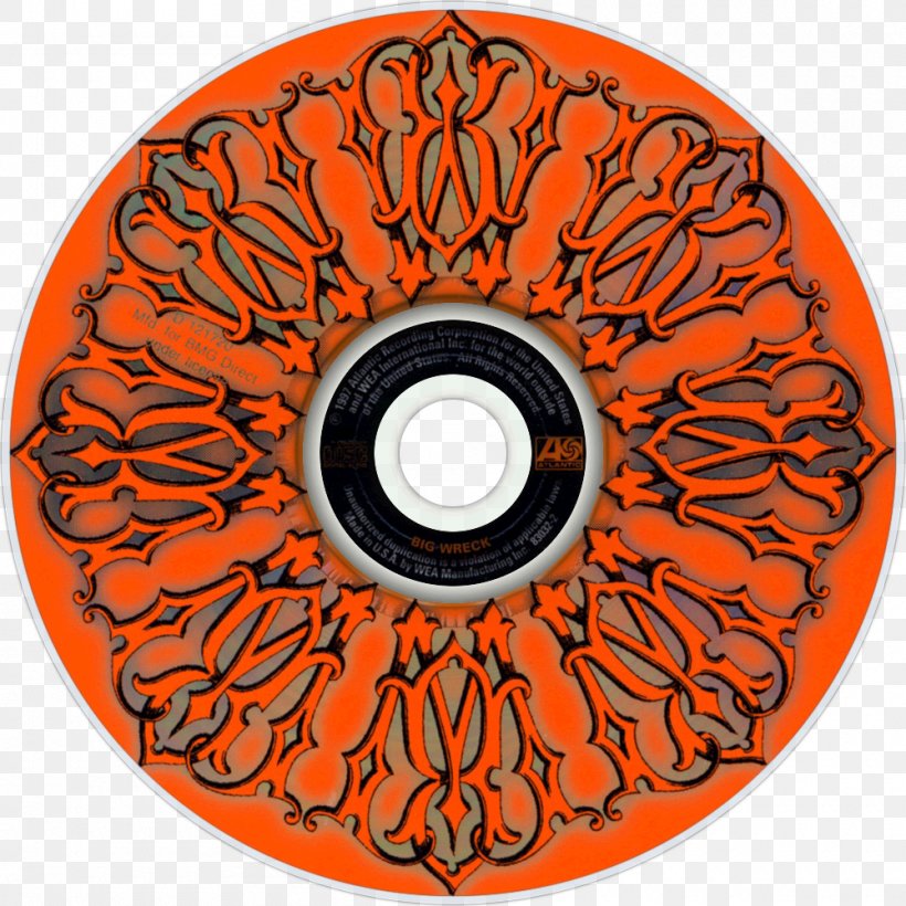 Compact Disc Big Wreck, PNG, 1000x1000px, Compact Disc, Orange, Wheel Download Free