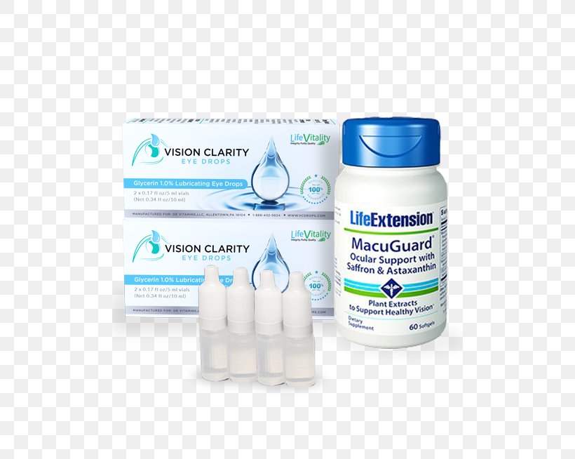 Dietary Supplement Eye Drops & Lubricants Zeaxanthin Vision Clarity Carnosine Eye Drops, PNG, 500x654px, Dietary Supplement, Acetylcarnosine, Astaxanthin, Carnosine, Cataract Download Free