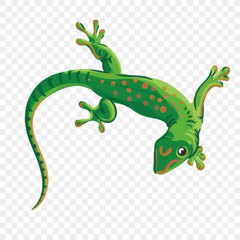 Reptile Lizard Chameleons Euclidean Vector Illustration, PNG, 1200x1200px, Reptile, Amphibian, Chameleons, Crocodile, Fauna Download Free