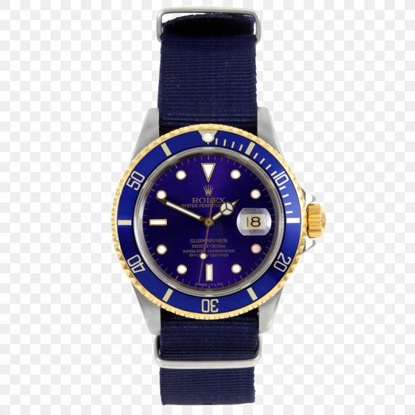 Rolex Submariner Rolex Datejust Rolex Sea Dweller Rolex GMT Master II, PNG, 1000x1000px, Rolex Submariner, Automatic Watch, Brand, Cobalt Blue, Diving Watch Download Free