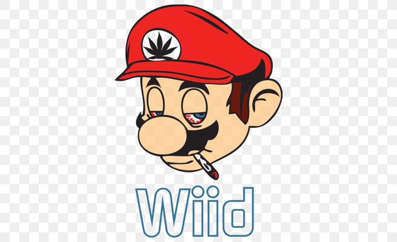 Super Mario Bros. Cannabis Smoking, PNG, 500x500px, Mario Bros, Area, Artwork, Bong, Cannabis Download Free