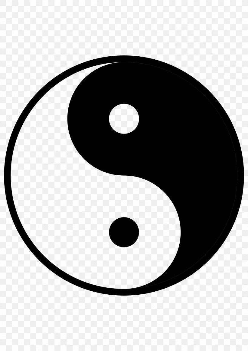 Yin And Yang Clip Art, PNG, 1697x2400px, Yin And Yang, Area, Black And White, Cdr, Flat Design Download Free