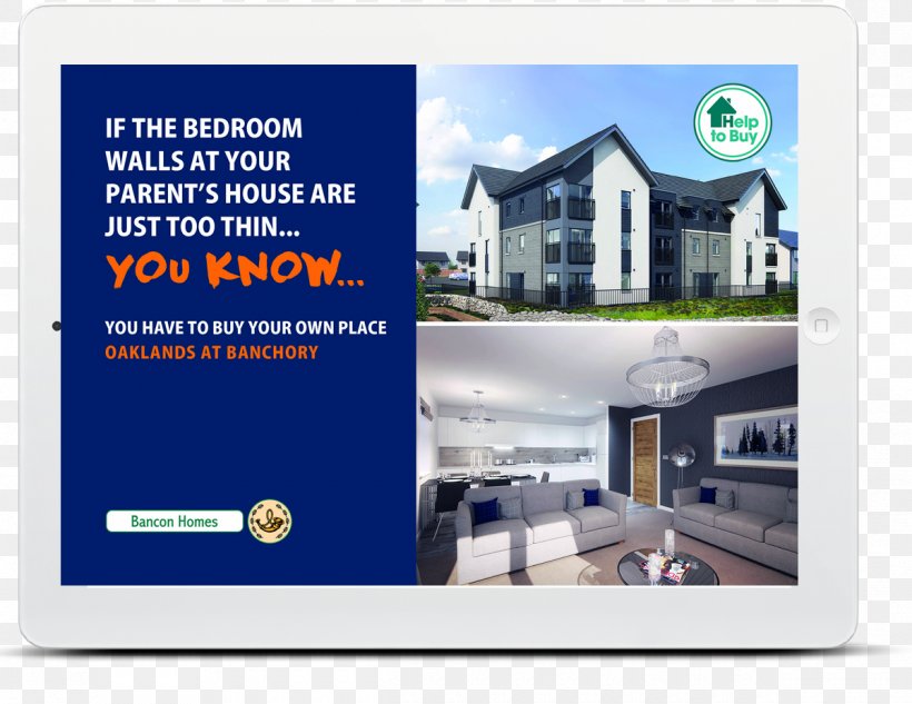 Aberdeen Bancon Homes Brand Display Advertising Service, PNG, 1200x927px, Aberdeen, Aberdeenshire, Advertising, Apartment, Brand Download Free