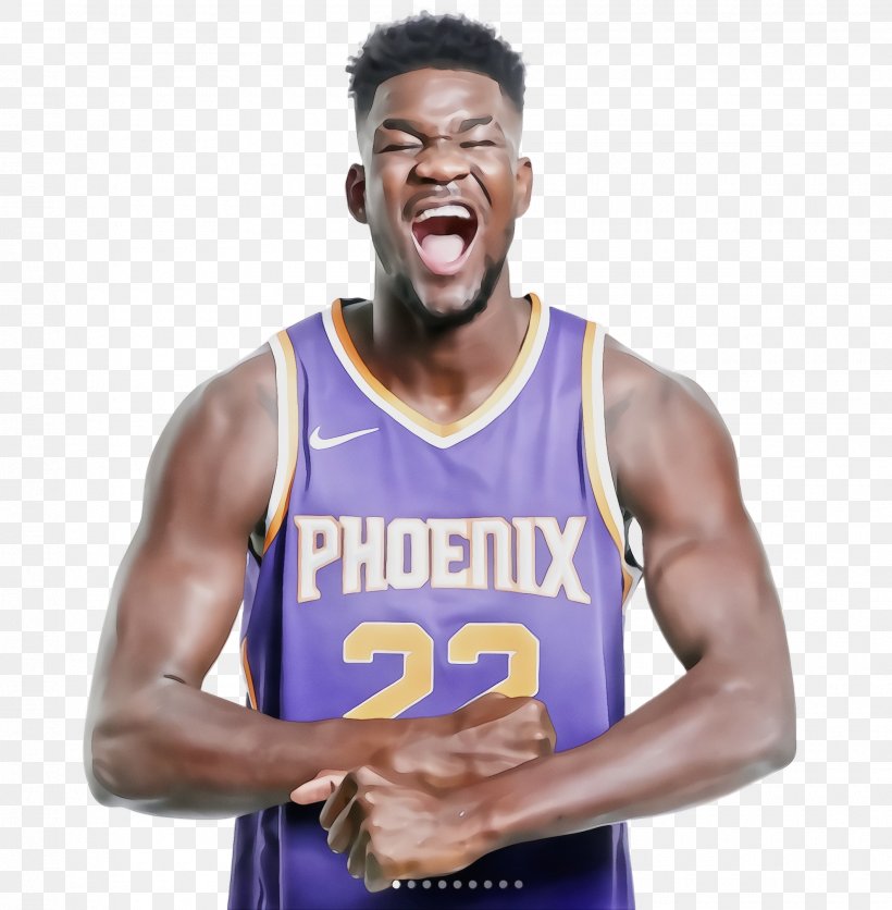 DeAndre Ayton Phoenix Suns 2018 NBA Draft Basketball Player, PNG, 1980x2020px, 2018 Nba Draft, Watercolor, Arm, Athlete, Basketball Download Free
