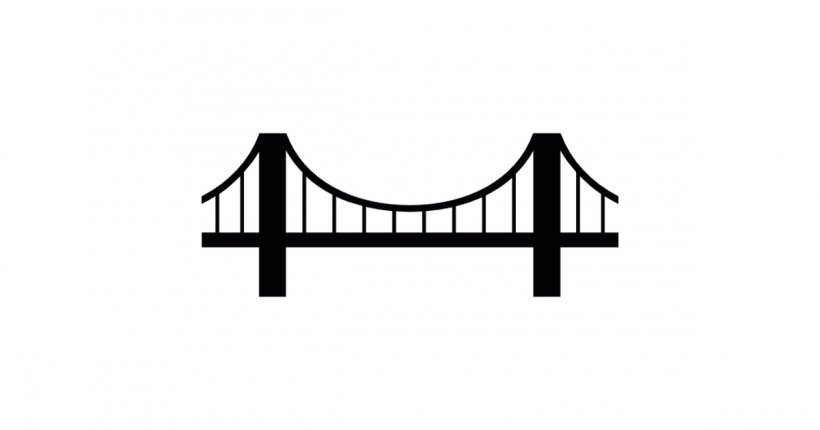 Golden Gate Bridge Simple Suspension Bridge Clip Art, PNG, 1200x630px, Golden Gate Bridge, Arch Bridge, Area, Black, Black And White Download Free