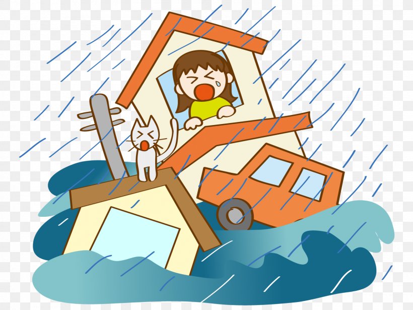 Illustration Cloudburst Image Japan Meteorological Agency Natural Disaster, PNG, 1600x1200px, Cloudburst, Art, Cartoon, Emergency Evacuation, Emergency Management Download Free
