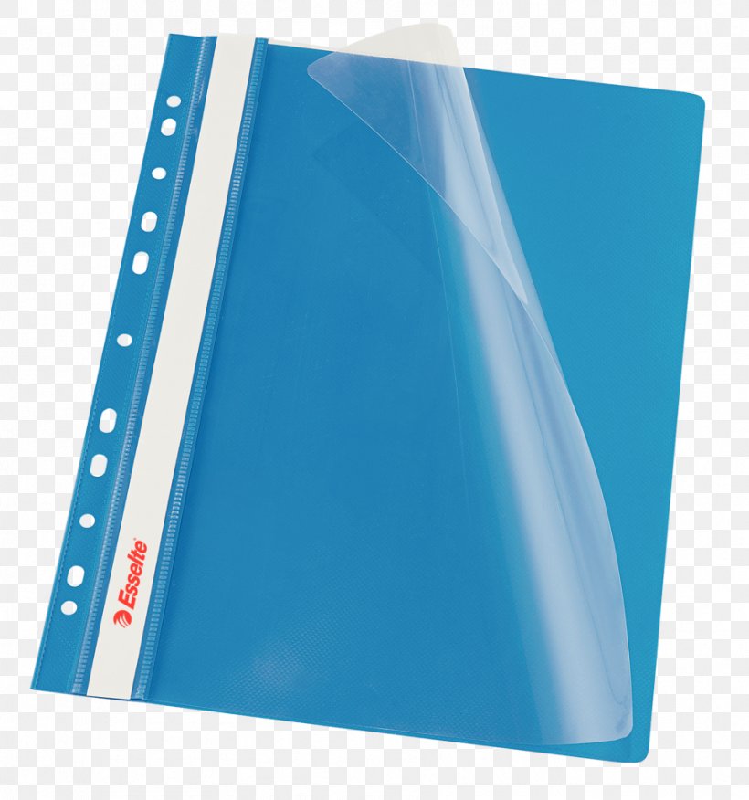 Paper File Folders Plastic Stationery Polypropylene, PNG, 907x970px, Paper, Aqua, Azure, Blue, Consumables Download Free