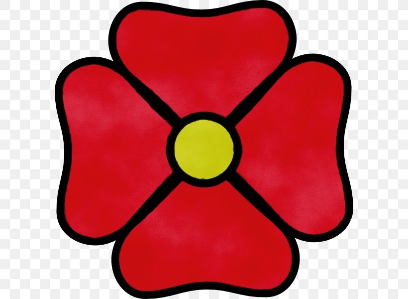 Red Petal Symbol, PNG, 600x600px, Watercolor, Paint, Petal, Red, Symbol Download Free