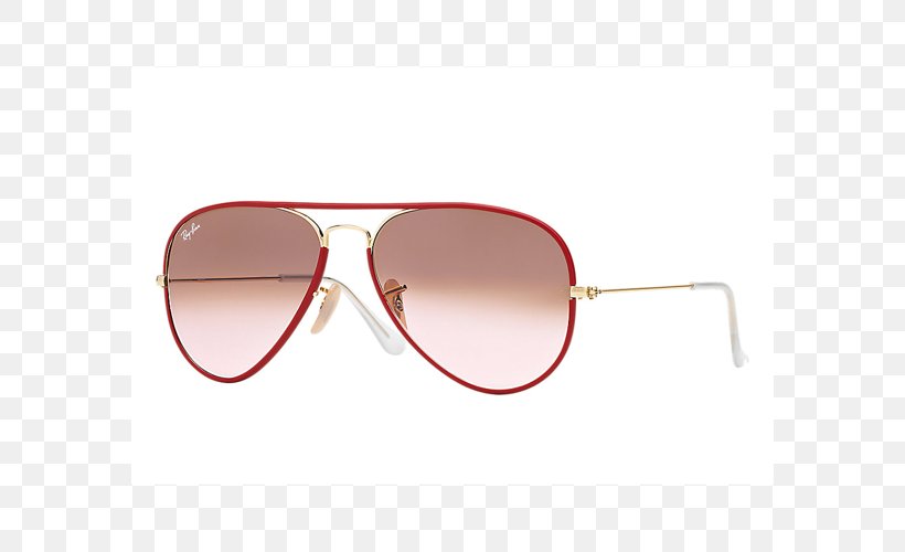 Ray-Ban Aviator Full Color Aviator Sunglasses Red, PNG, 582x500px, Rayban, Aviator Sunglasses, Blue, Brown, Clothing Accessories Download Free