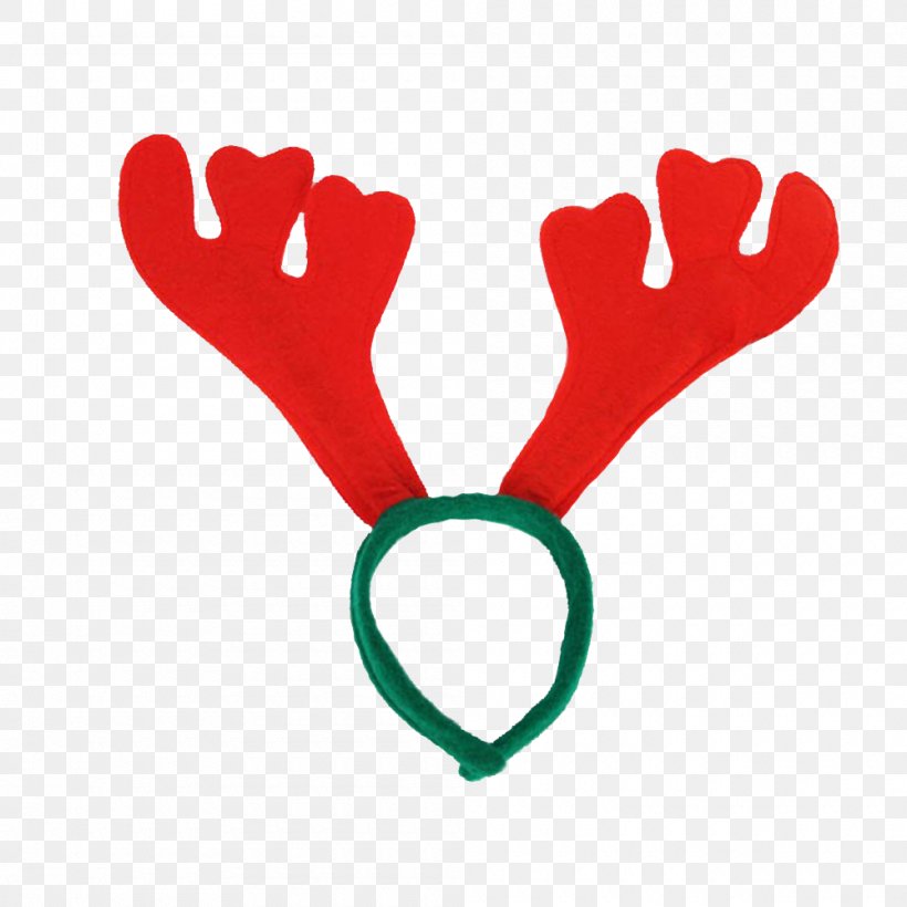 Rudolph Reindeer Santa Claus Headband, PNG, 1000x1000px, Rudolph, Antler, Christmas, Clothing, Costume Download Free