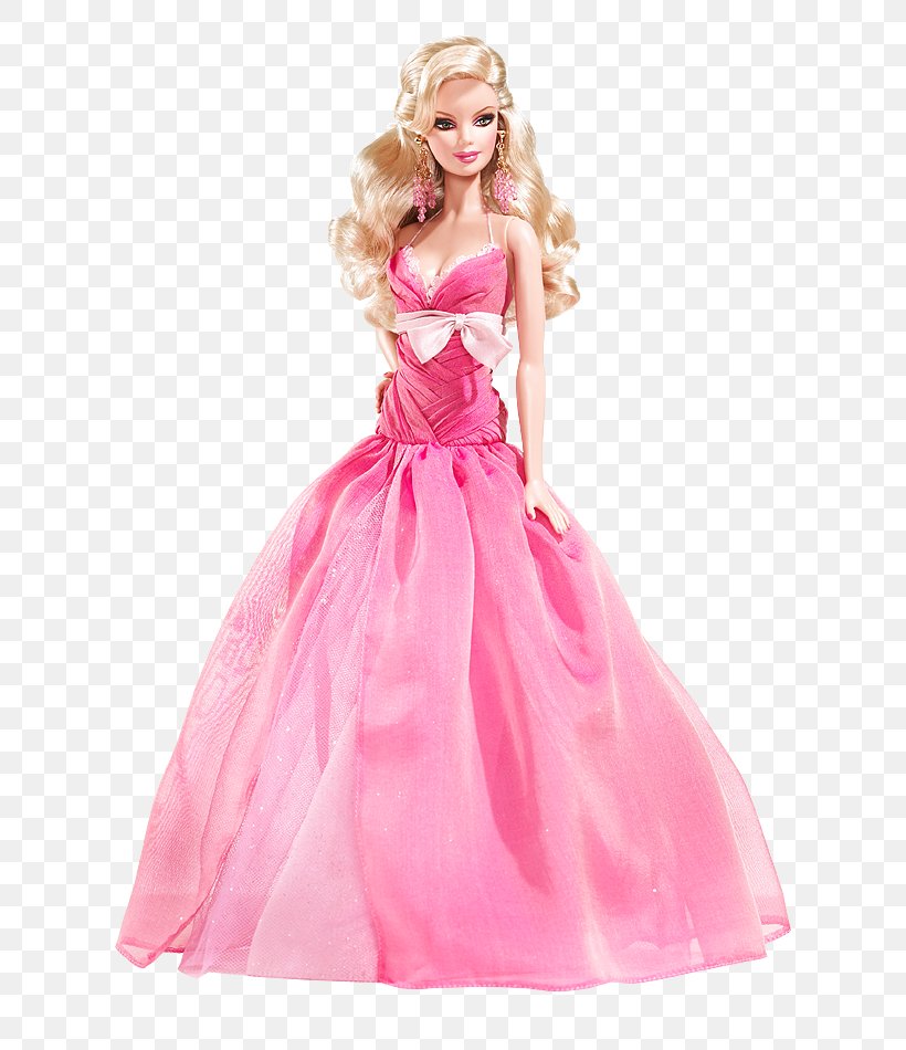 Pink Hope Barbie Doll Pink Hope Barbie Doll Toy, PNG, 640x950px, Barbie, Animated Film, Barbie As Rapunzel, Barbie Girl, Bridal Party Dress Download Free