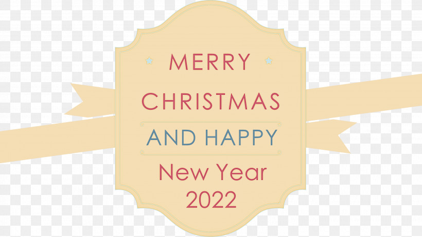 Merr Christmas Happy New Year 2022, PNG, 3000x1691px, Happy New Year, Geometry, Labelm, Line, Logo Download Free